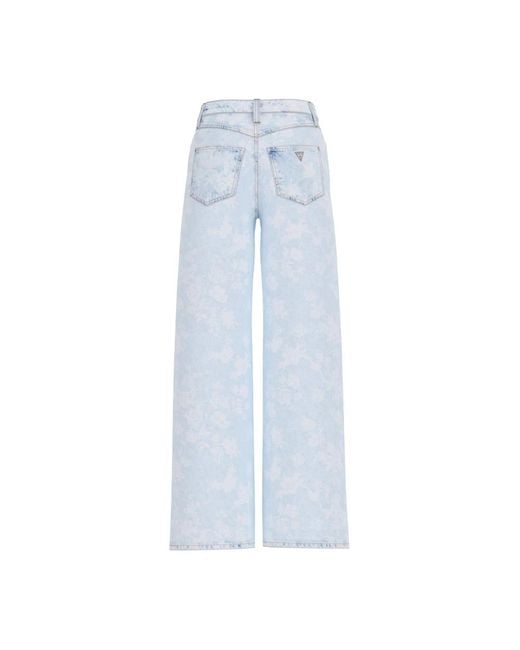 Guess Blue Wide Jeans