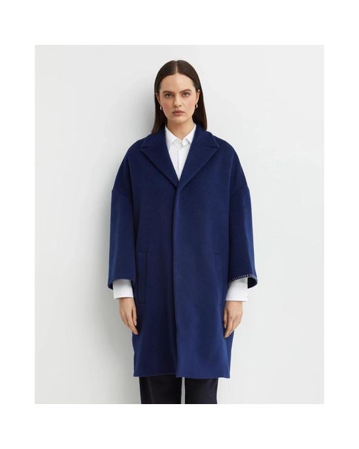 Marni Blue Single-Breasted Coats