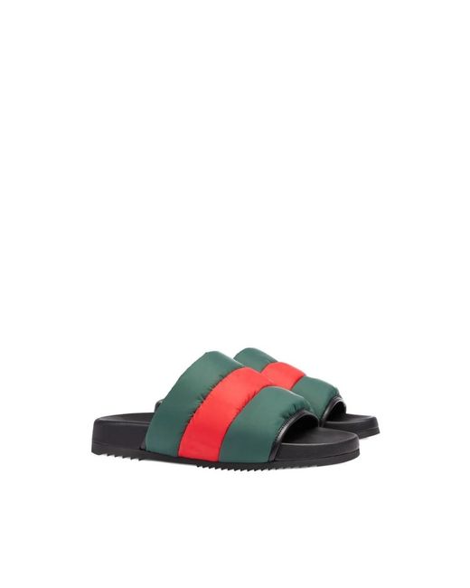 Shoes > flip flops & sliders > sliders Gucci en coloris Green