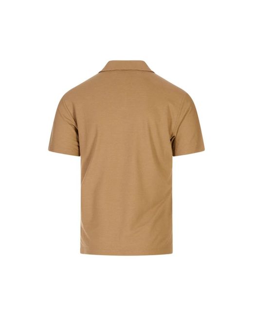Zanone Natural Polo Shirts for men