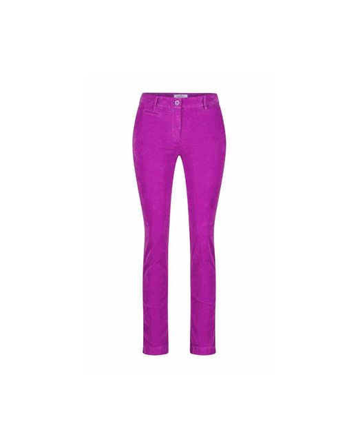 Mason's Purple Skinny Trousers
