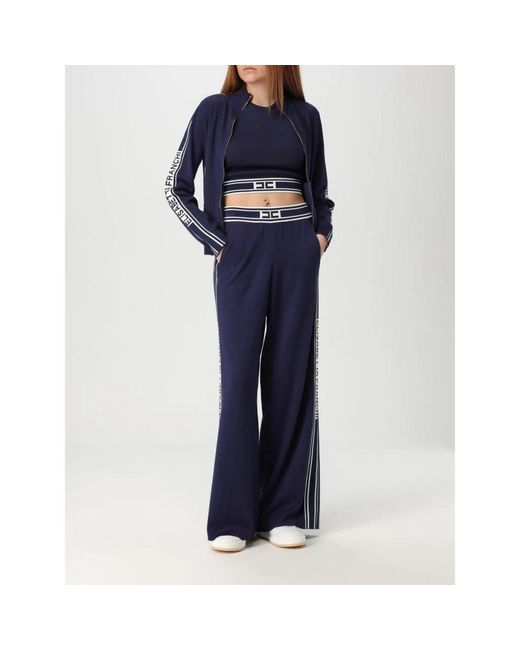 Elisabetta Franchi Zip-Throughs in het Blue