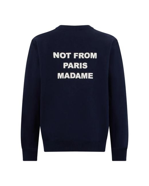 Drole de Monsieur Blue Sweatshirts for men