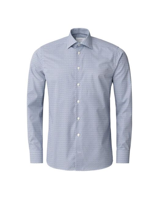 Eton of Sweden Blue Casual Shirts for men