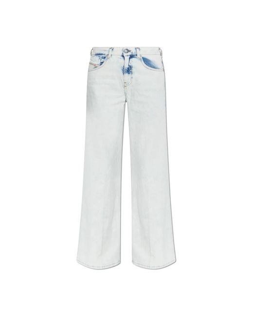 DIESEL Wide Jeans in het Blue