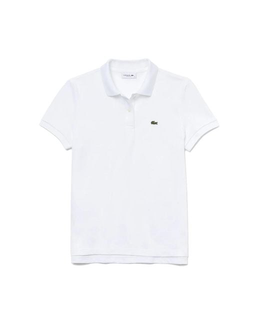 Lacoste White Polo Shirts