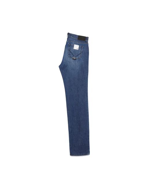 Roy Rogers Jeans ,Blauw ,Katoen Blauwe Slim Fit Jeans in het Blue