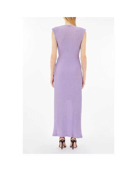 Liu Jo Purple Jersey Tunika Kleid