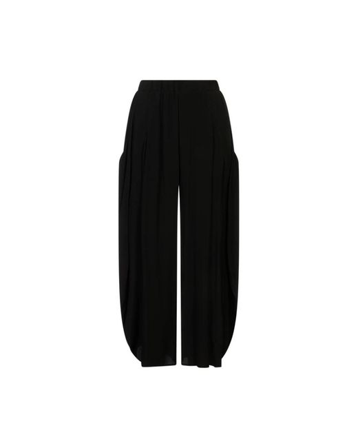 MEIMEIJ Black Tapered Trousers