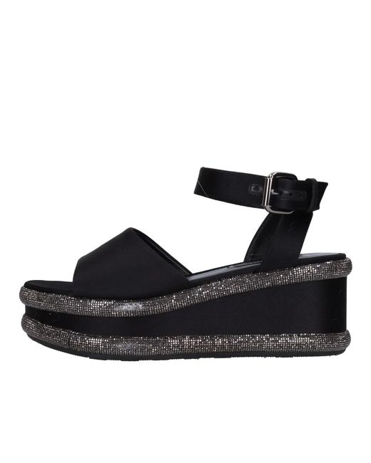 Casadei Black Wedges