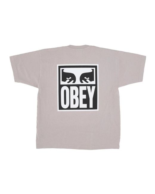 Obey Gray T-Shirts for men