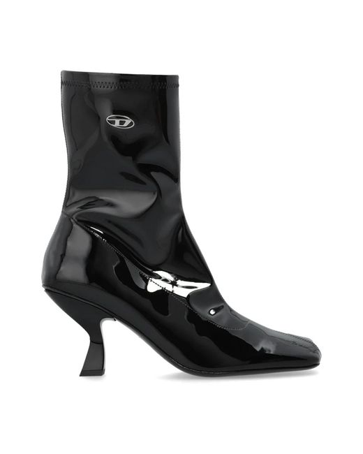 DIESEL Black Heeled Boots