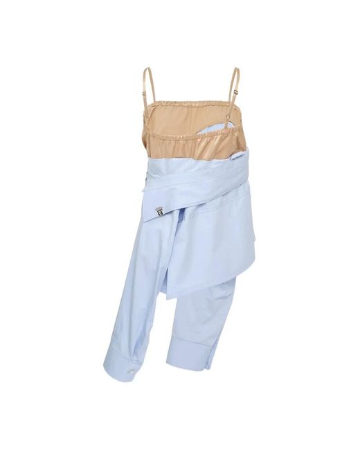Maison Mihara Yasuhiro Blue Shirts