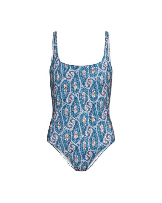 Etro Blue One-Piece