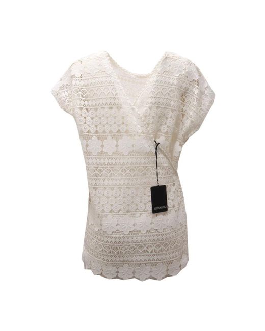 Ermanno Scervino White Blouses