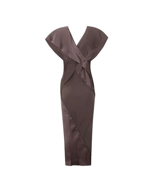 Setchu Brown Party Dresses