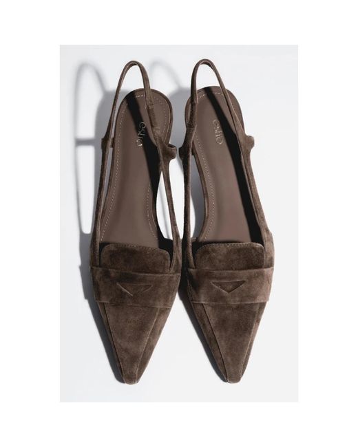 ESTRO Brown Pumps