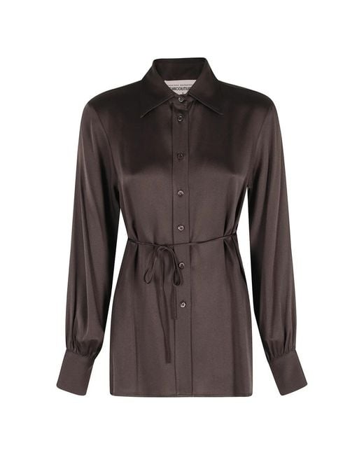 Semicouture Brown Shirts