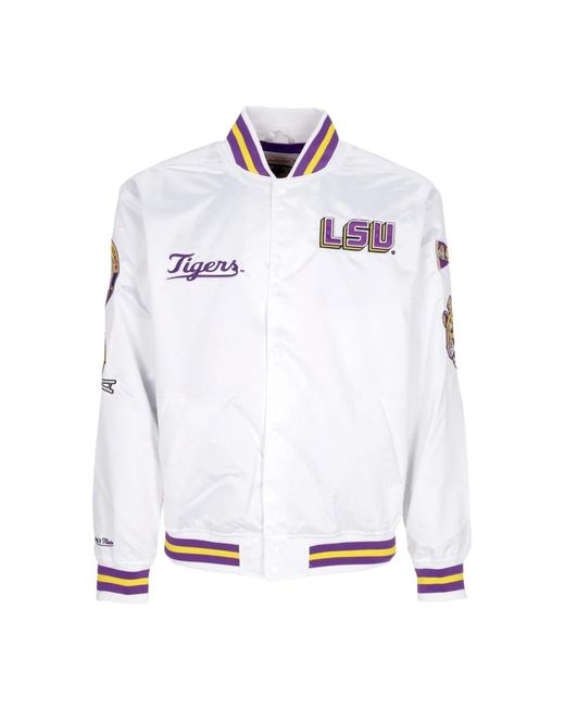 Mitchell & Ness Bomber Jackets in het White voor heren