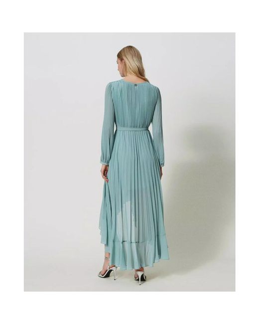 Dresses > day dresses > wrap dresses Twin Set en coloris Blue