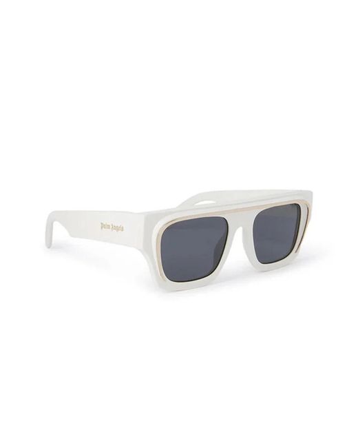 Palm Angels Gray Sunglasses