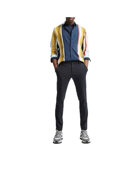 SELECTED Casual Shirt in het Blue voor heren