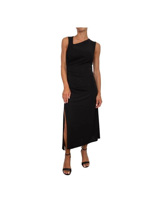iBlues Black Midi Dresses