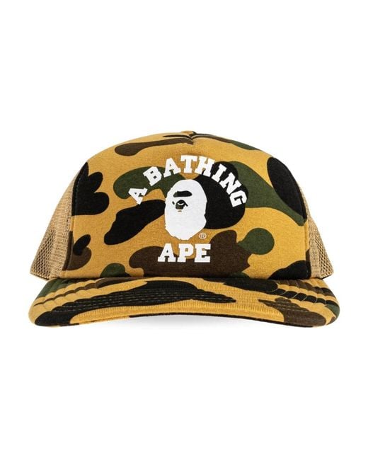A Bathing Ape Yellow Caps for men