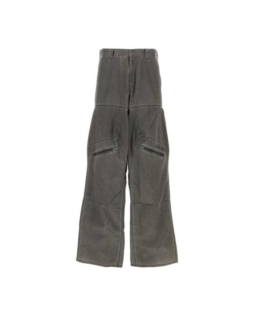 Pantalone cargo in nylon grigio scuro di Y. Project in Gray da Uomo