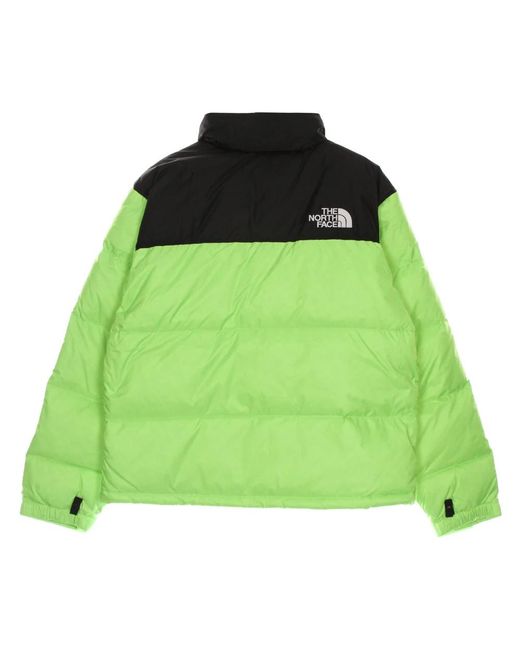 The North Face Fitness ,Groen ,Polyester Retro Nuptse Donsjas in het Green voor heren