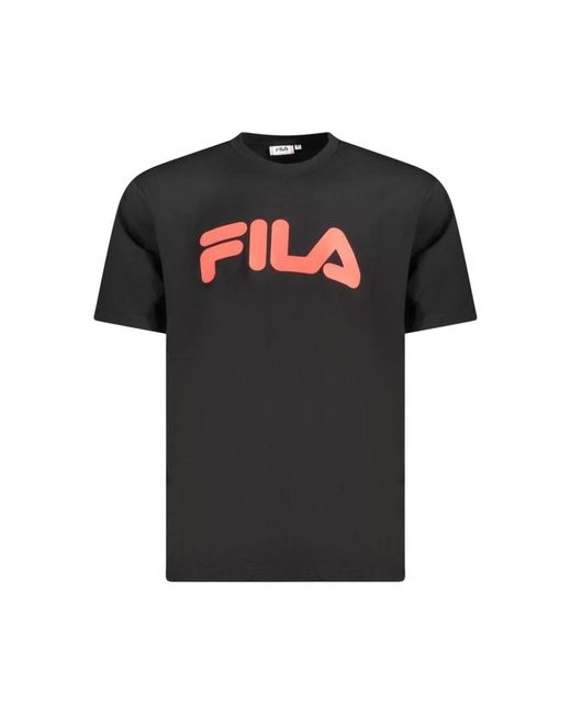 Fila Black T-Shirts for men