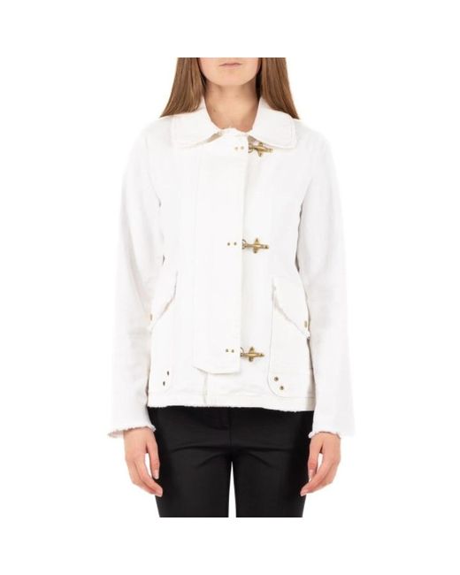 Fay White Light Jackets