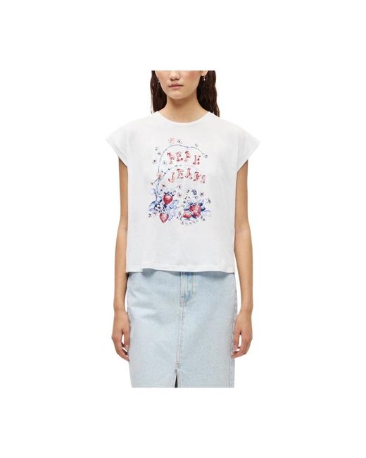 Pepe Jeans White T-Shirts