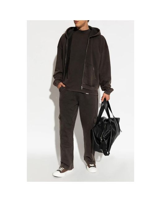 Zip-Throughs Represent de hombre de color Black