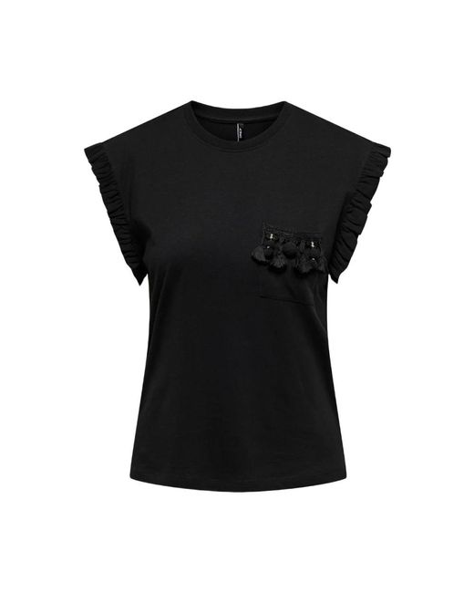 ONLY Black Detailtasche top t-shirt