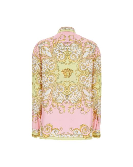 Shirts Versace de color Pink