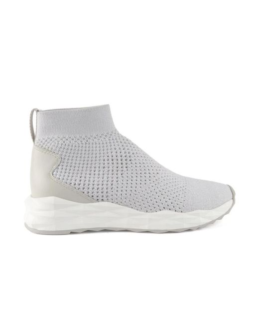 Ash Gray High Top Sneaker
