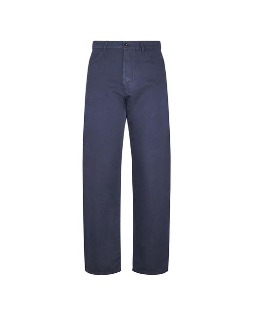 C P Company Blue Straight Jeans for men