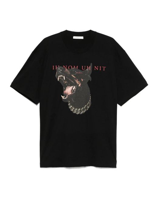 T-Shirts Ih Nom Uh Nit de hombre de color Black