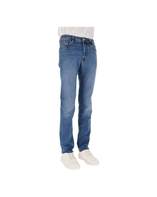 Jacob Cohen Blue Slim Fit Jeans for men