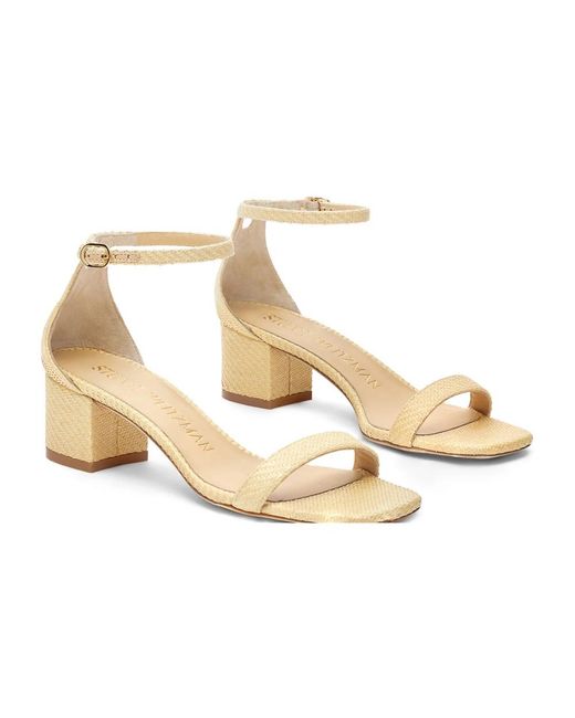 Stuart Weitzman Metallic Sandals