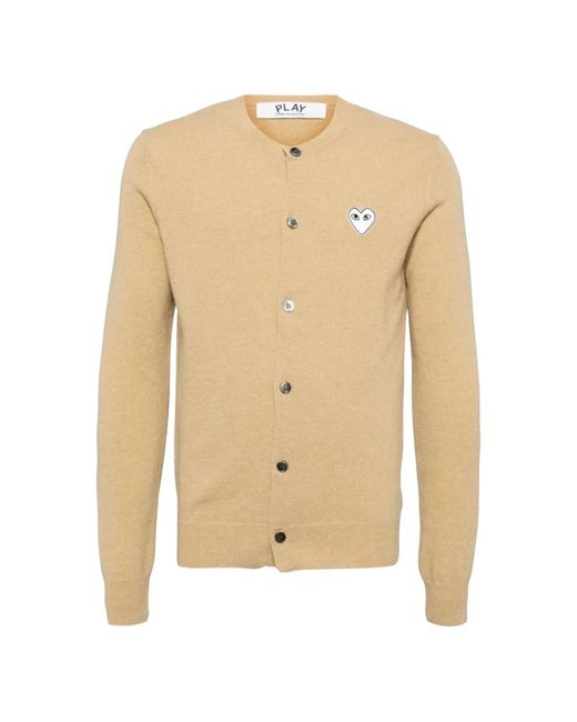 Cardigans COMME DES GARÇONS PLAY de hombre de color Natural