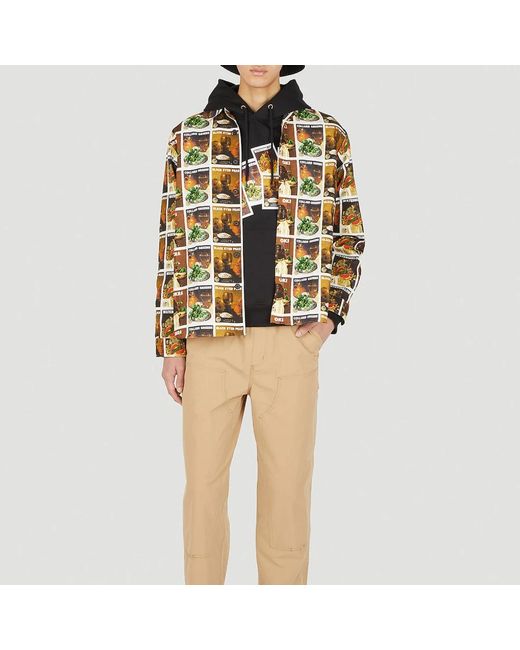 Sky High Farm Metallic Casual Shirts for men