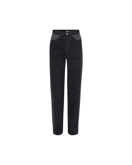 ROTATE BIRGER CHRISTENSEN Blue Straight Fit Jeans