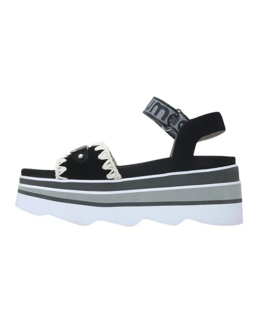 Mou Blue Wedges