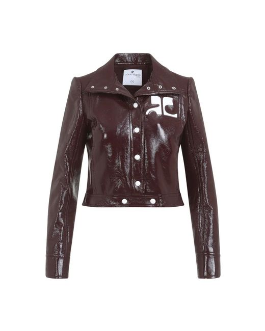 Courreges Brown Light Jackets