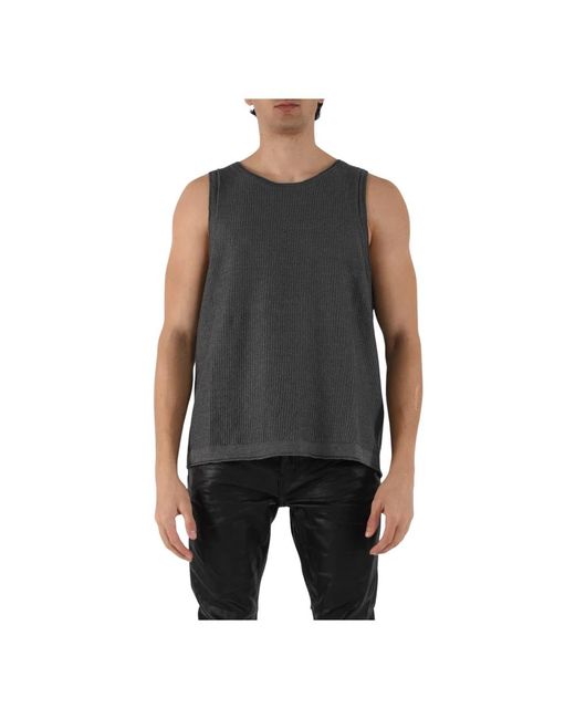 Sleeveless Tops ATOMOFACTORY de hombre de color Gray