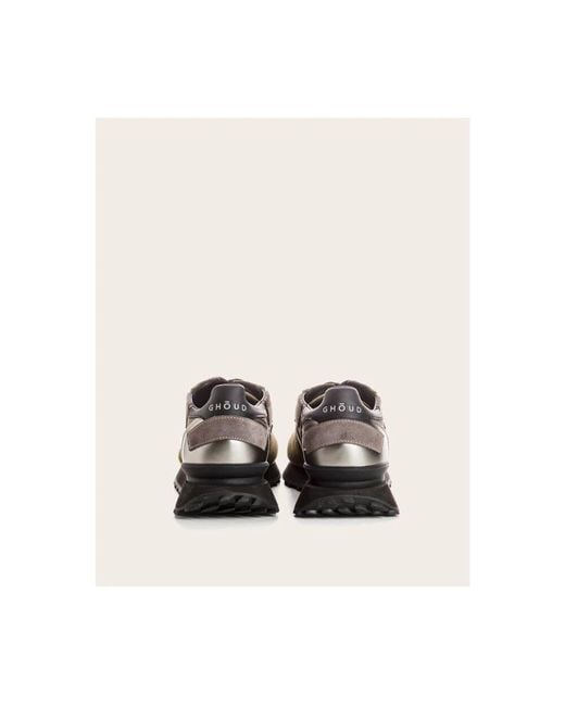 GHOUD VENICE Leder mesh sneakers in Brown für Herren