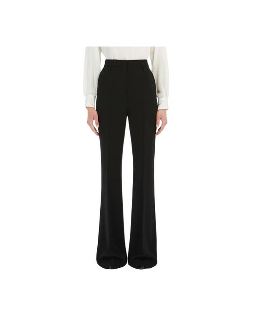 Max Mara Wide Trousers in het Black