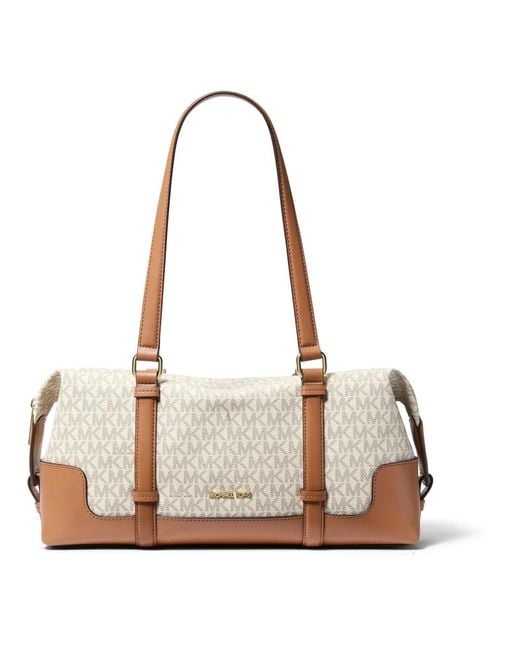 Michael Kors Natural Shoulder Bags